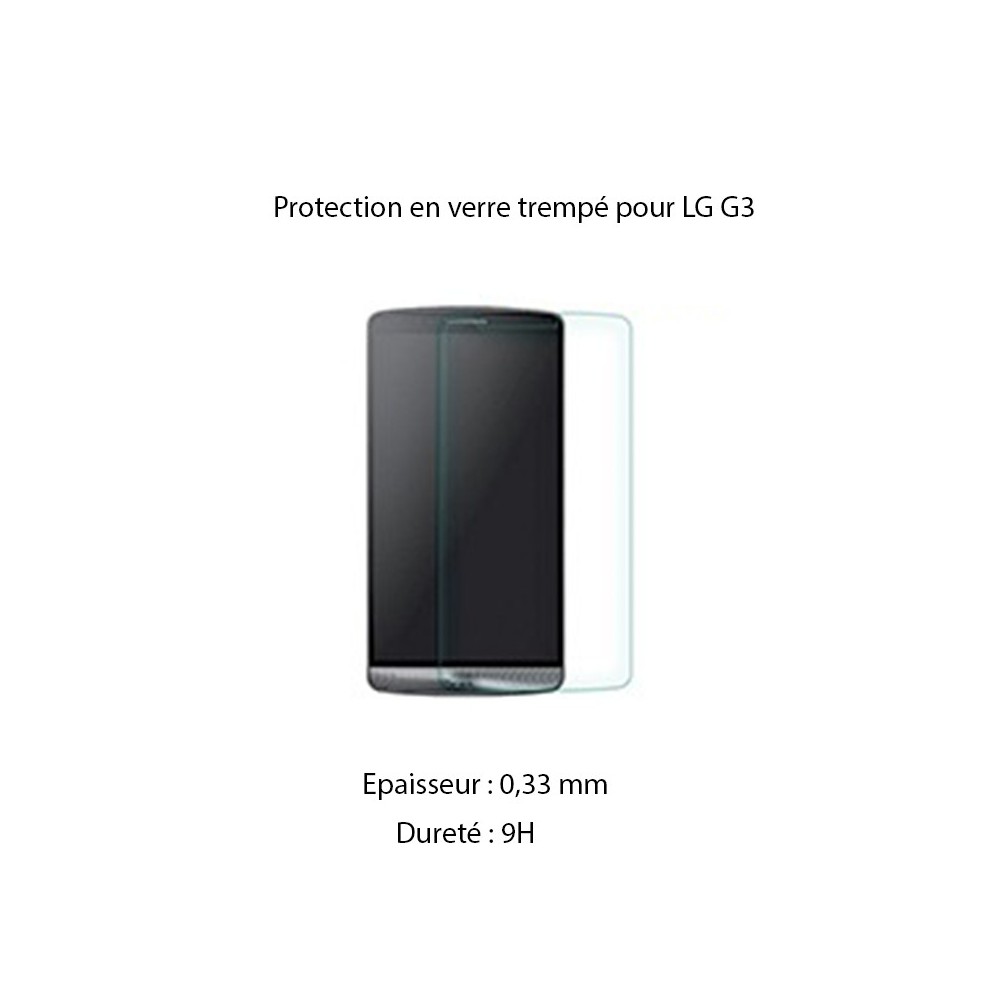 Film LG G3 protection écran verre trempé