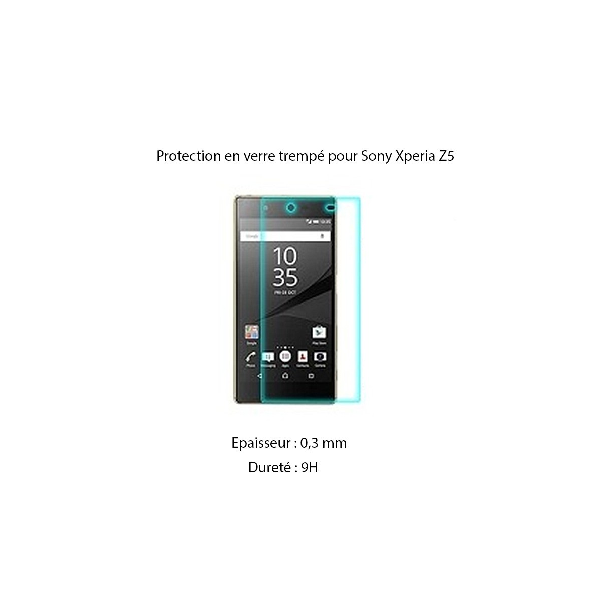 Film Sony Xperia Z5 protection écran verre trempé
