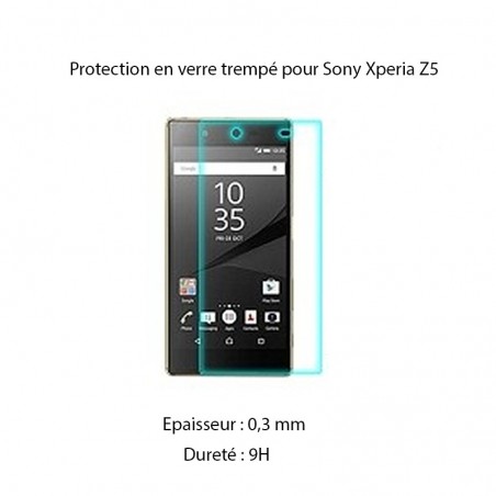 Film Sony Xperia Z5 protection écran verre trempé