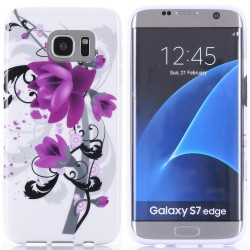 Coque Galaxy S7 Edge motif Fleurs de Lotus - Crazy Kase