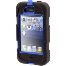 Coque étanche Griffin Survivor bleue et noire pour Apple iPhone 5